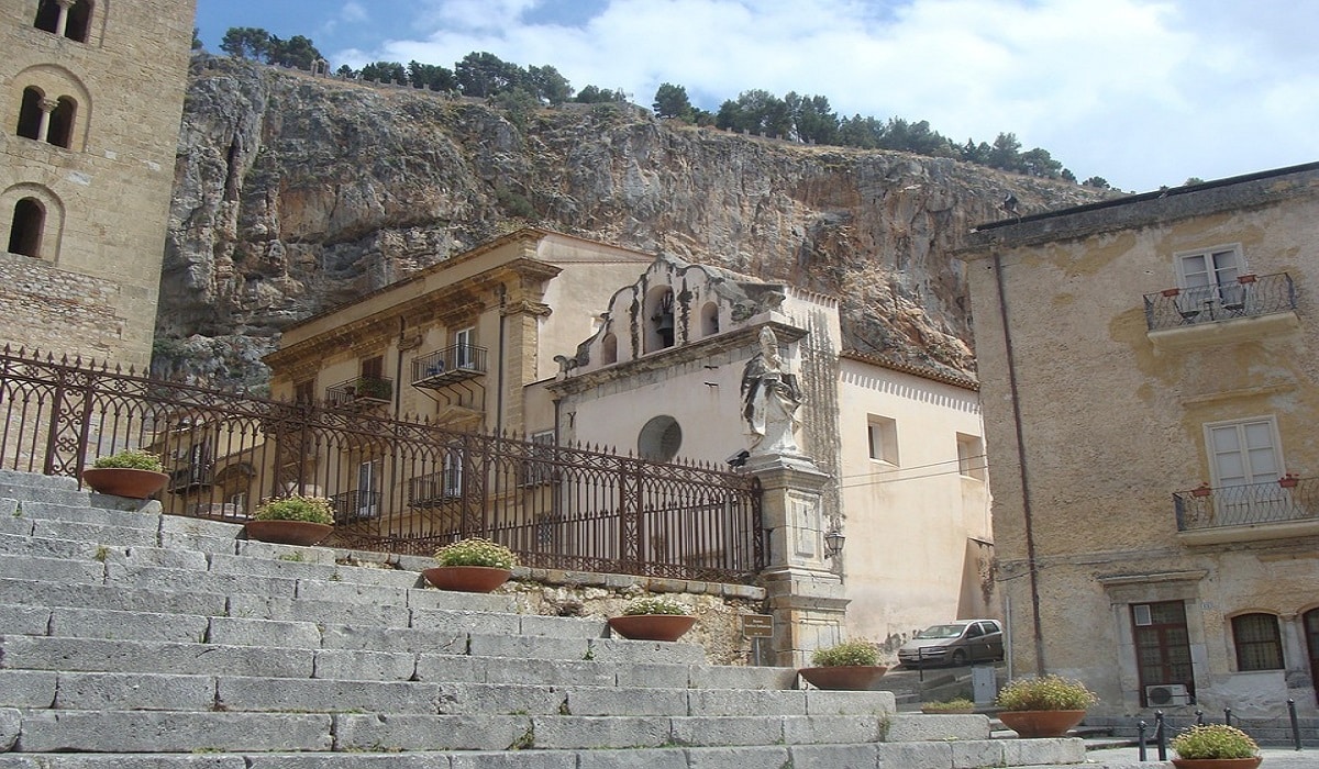 Cefalu, em Sicília Itália