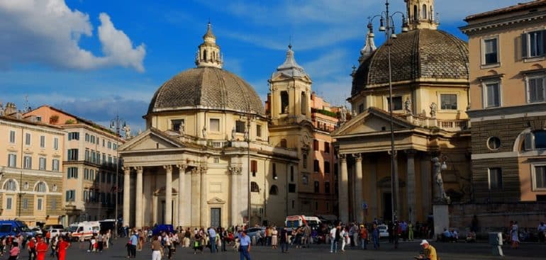 Piazza del Popolo – Uma porta de entrada para a Cidade Eterna através dos séculos – Parte II Foto: Flickr