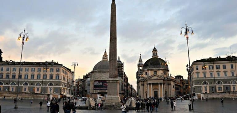 Piazza del Popolo – Uma porta de entrada para a Cidade Eterna através dos séculos Foto: Flickr
