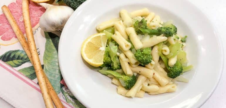 Receita de cavatelli com brócolis ao limone – Experimente esse prato italiano delicioso Foto: Squarespace