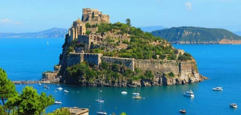 Castelos da Campânia Foto: Pinterest