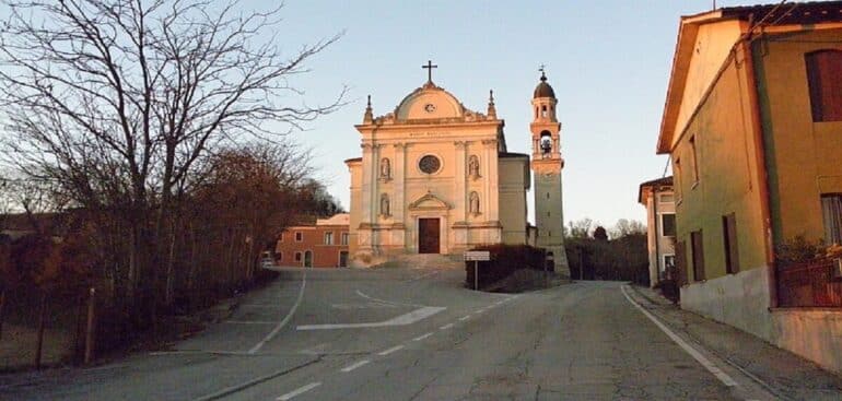 Comuna de Albettone, na província de Vicenza, em Vêneto – Cidade que transborda sossego e paz Foto: Wikimedia