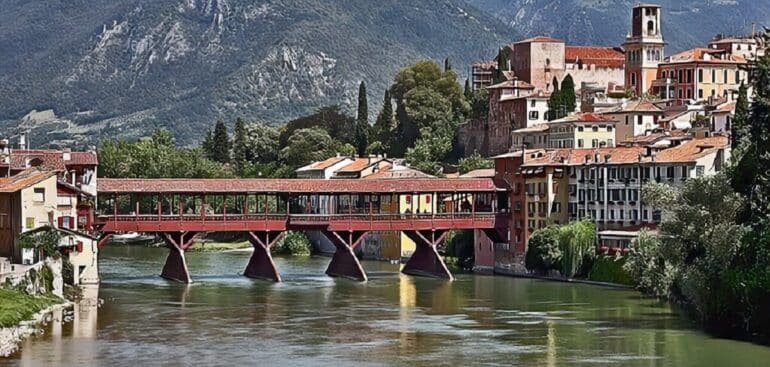 Comune di Bassano Del Grapa, na Provincia di Vicenza, em Vêneto Foto: Flickr