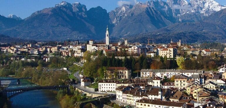 Comune di Belluno, na Provincia di Belluno, em Vêneto Foto: Wikimedia